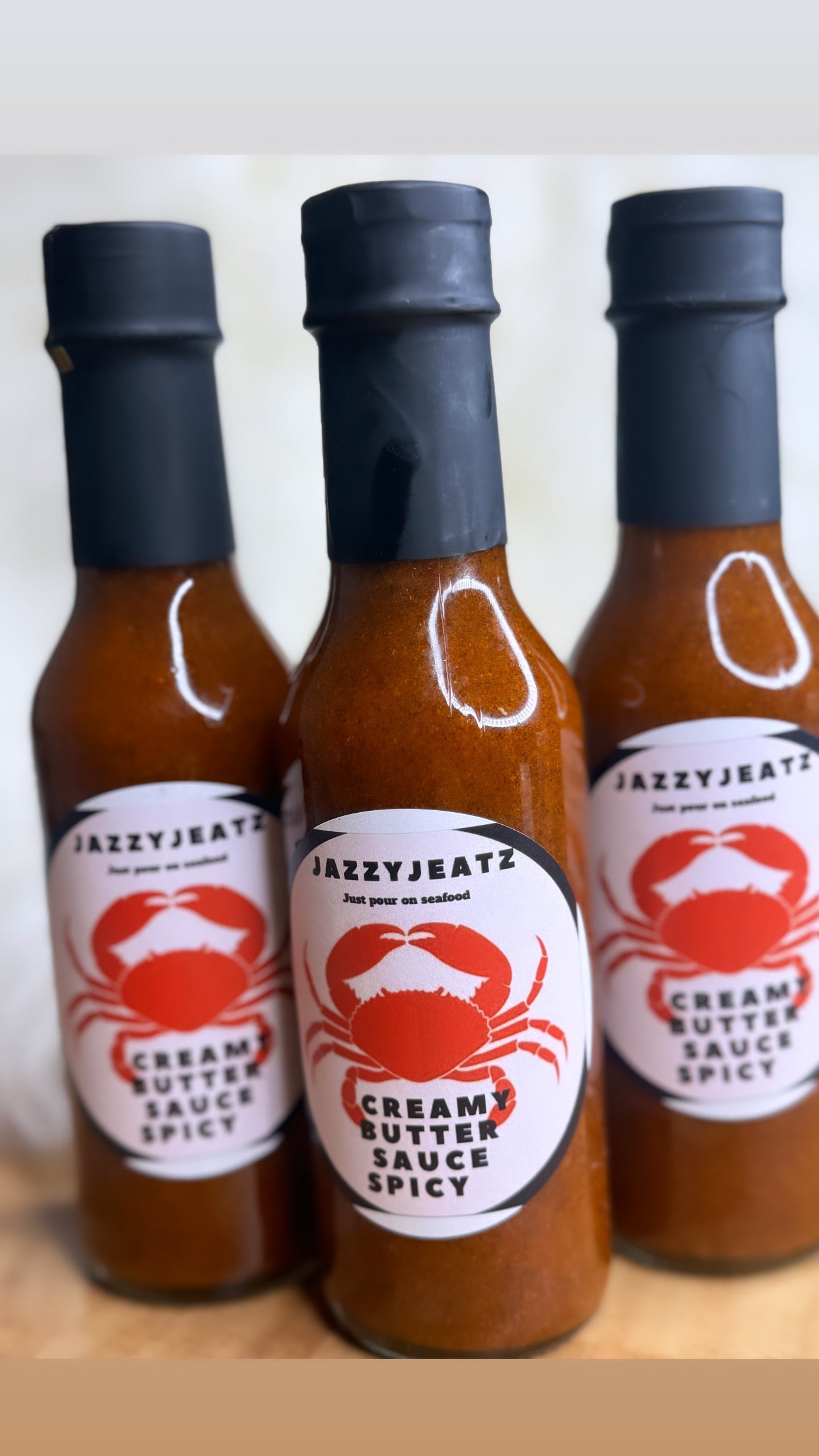 JazzyJs creamy spicy butter sauce