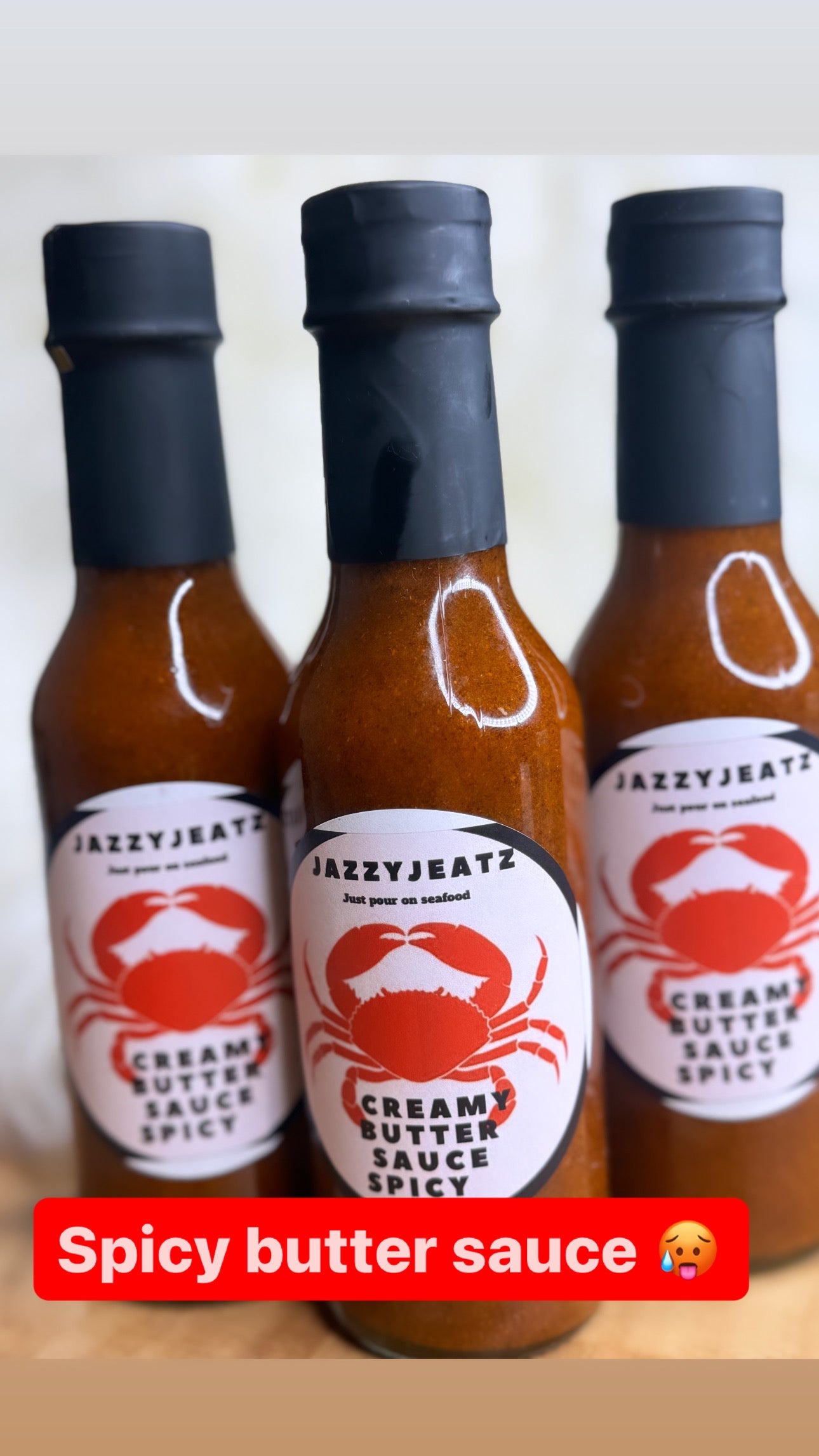 JazzyJs creamy spicy butter sauce