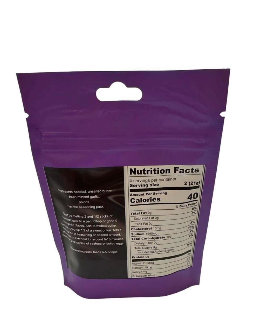 Jazzyjs cajun seafood seasoning Mild