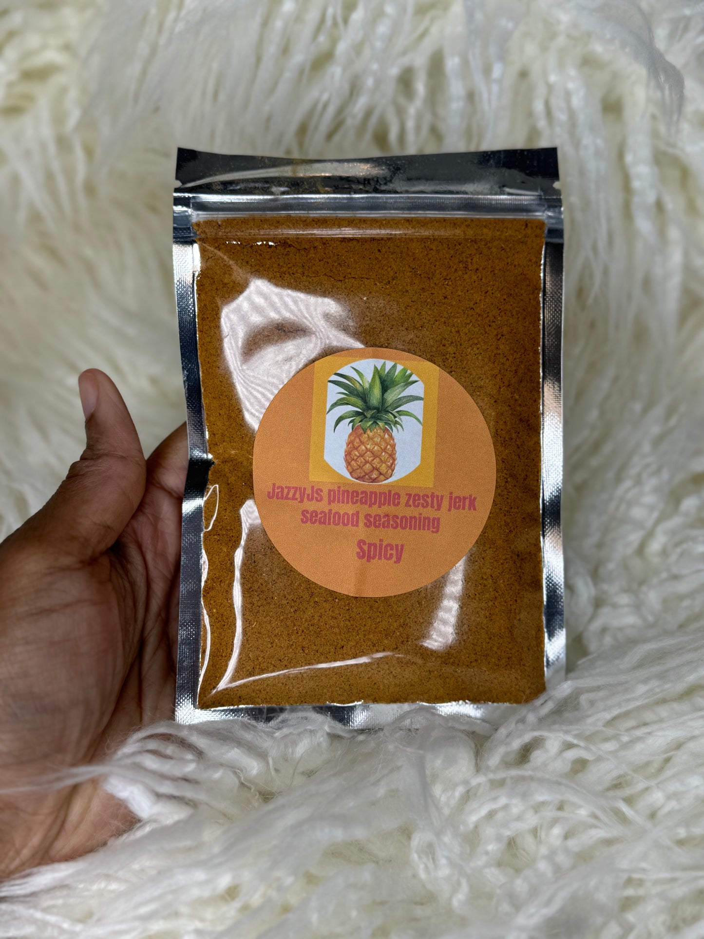 JazzyJs pineapple Hawaiian zesty jerk seafood seasoning spicy 🥵