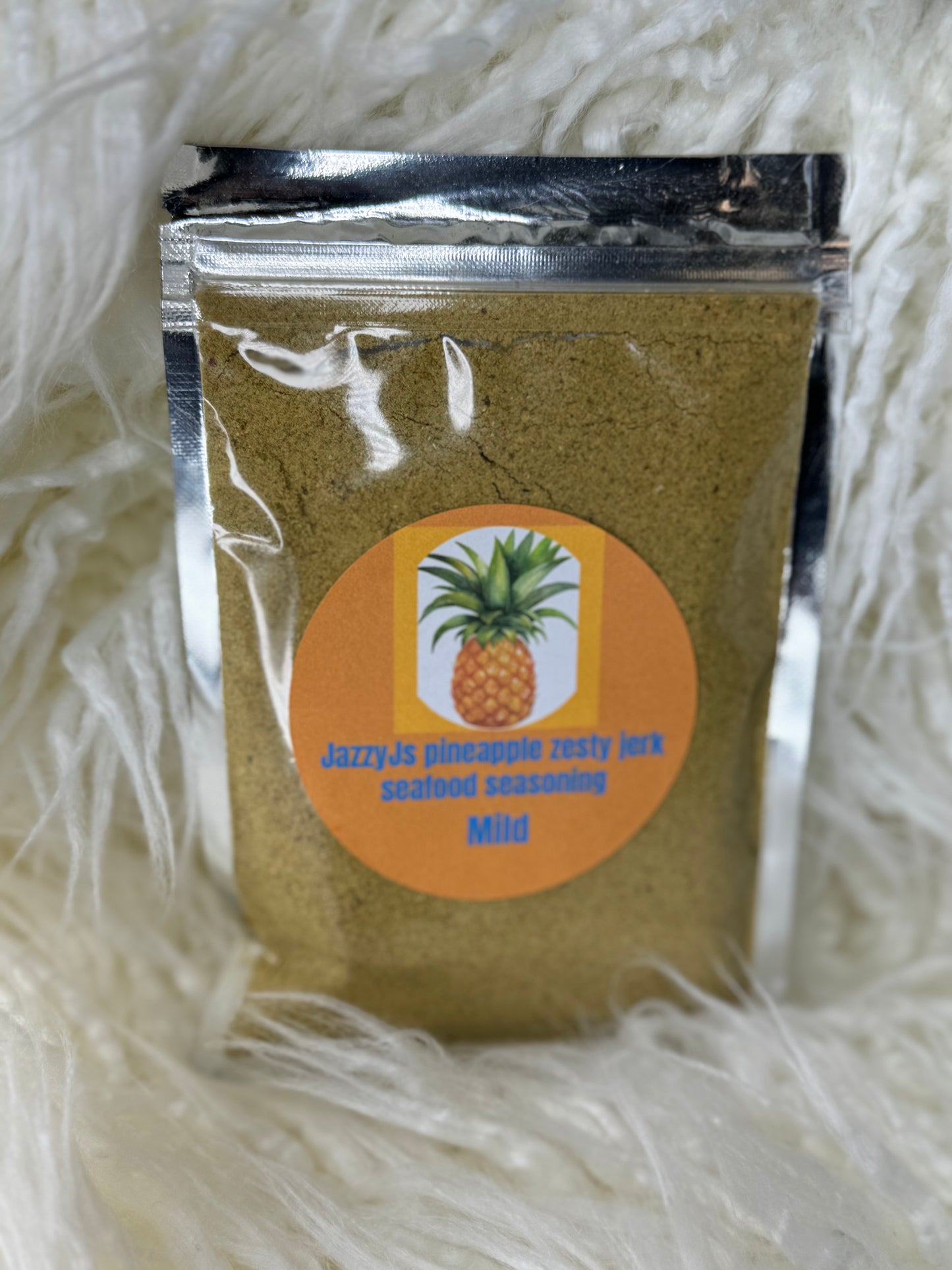 JazzyJs pineapple Hawaiian zesty jerk seafood seasoning Mild