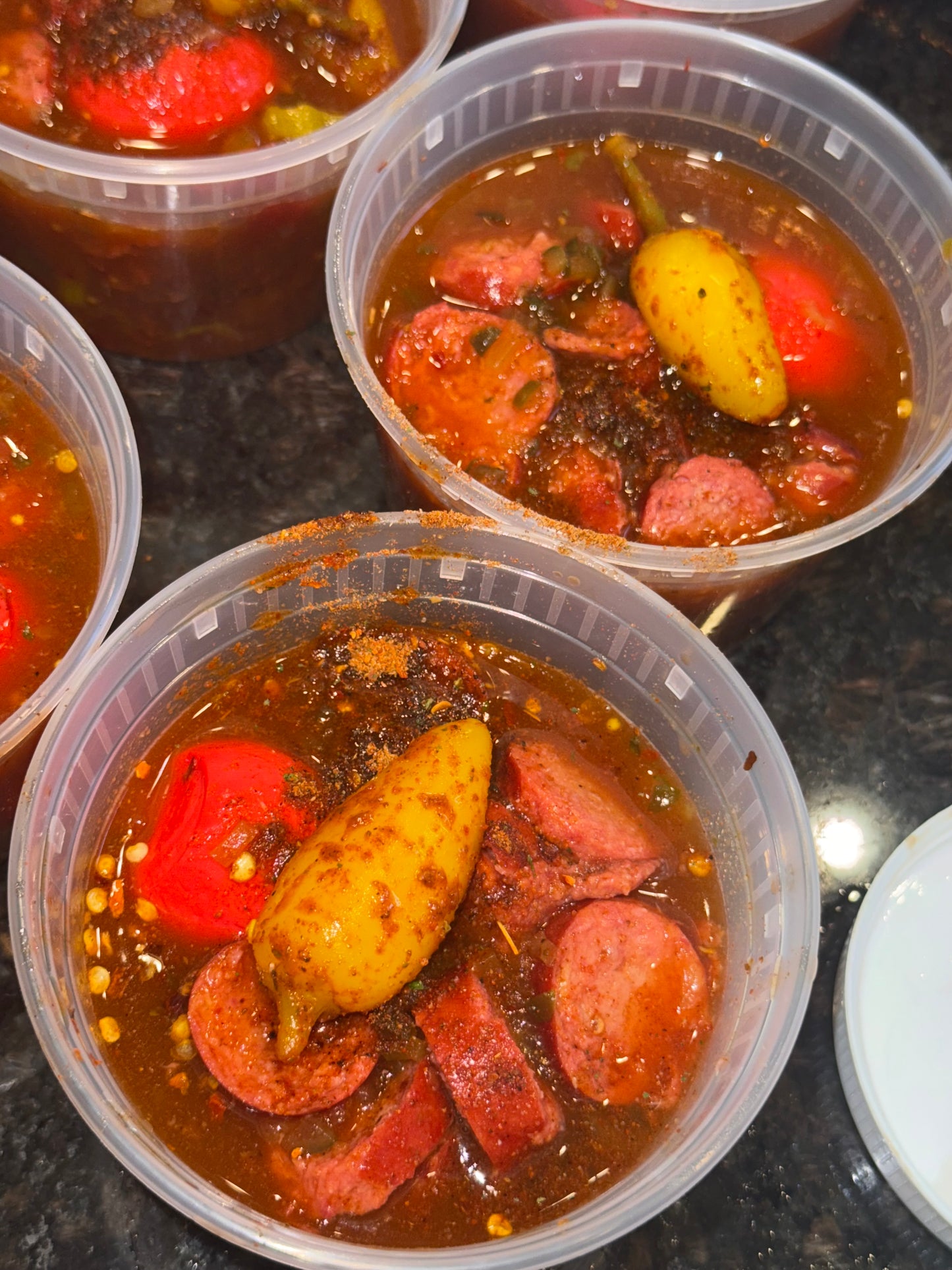 Beef sausage & egg spicy bowl🌶️🥵