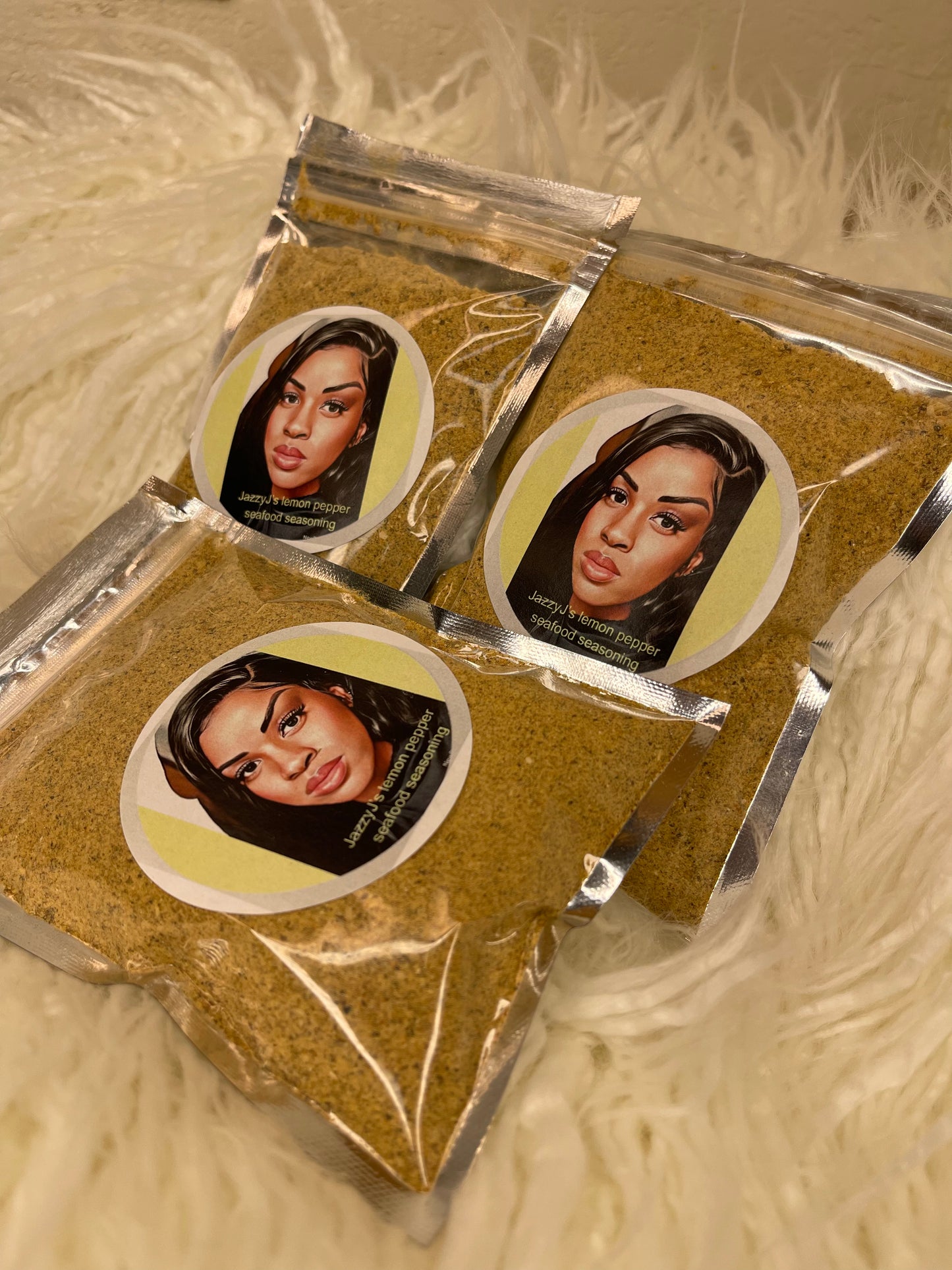 JazzyJ’s lemon pepper, seafood seasoning 🍋1pack