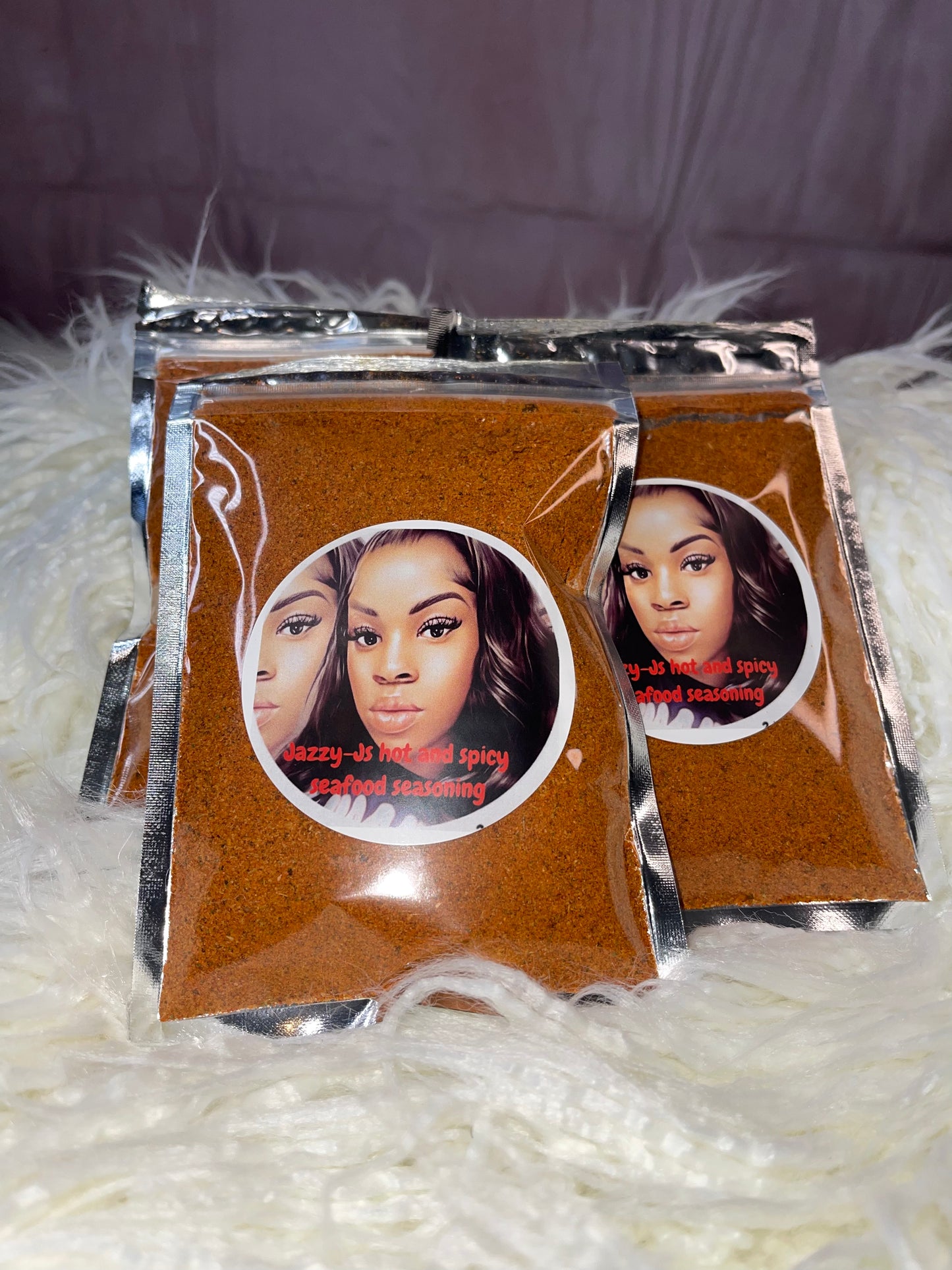 JazzyJ’s spicy seafood seasoning 🥵 1pack